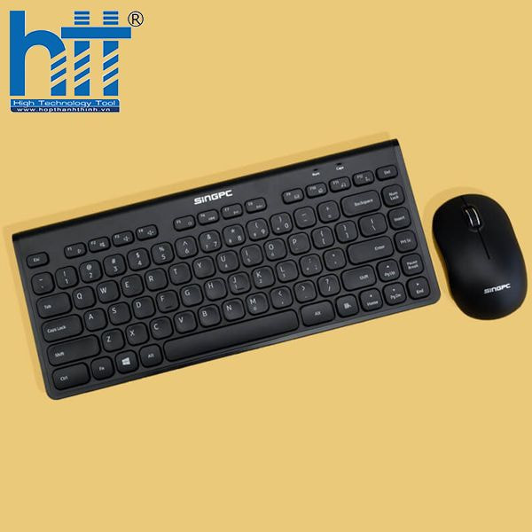 Bộ bàn phím chuột SingPC WKB-L264CB – Kết nối ổn định 10m