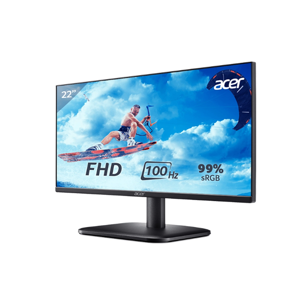 Nhỏ gọn, mạnh mẽ – Acer 22 inch IPS