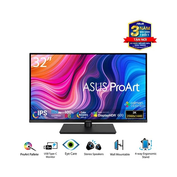 PA328CGV 165Hz – Mượt cả làm việc lẫn giải trí