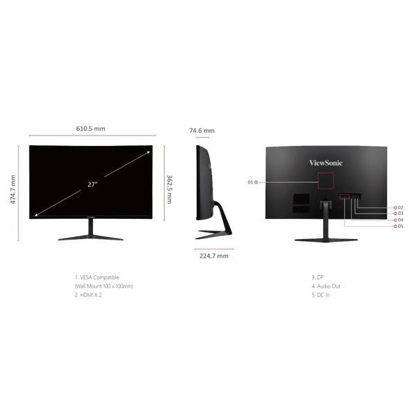 Màn hình cong 27 inch – trải nghiệm đã