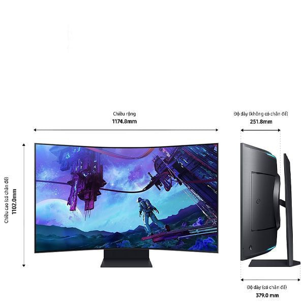 Samsung Odyssey Ark 2 – Đỉnh cao công nghệ hiển thị