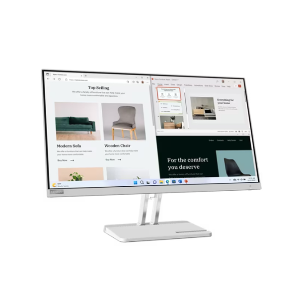 Lenovo L27e-40: VA 3000:1, hiển thị ấn tượng
