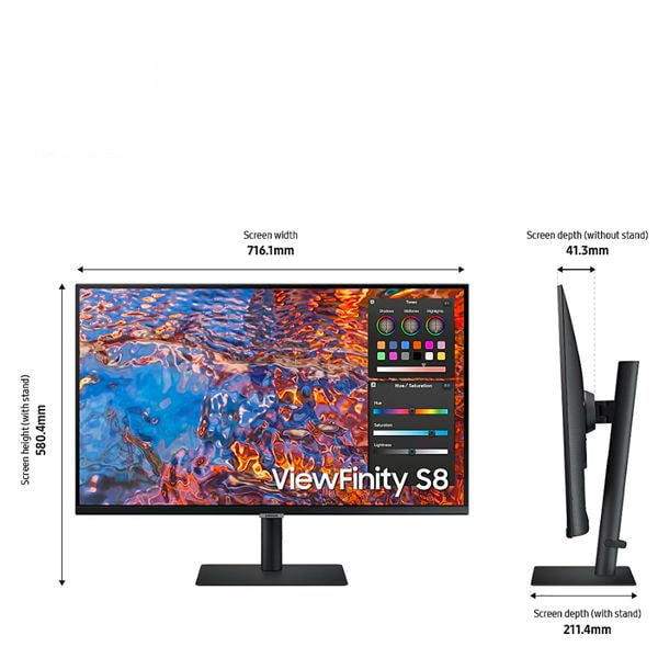 Màn hình Samsung S8 32” – Làm việc chuẩn chuyên gia