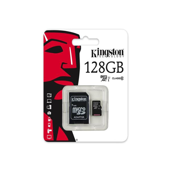 Kingston 128GB – Lưu trữ mạnh mẽ 4K