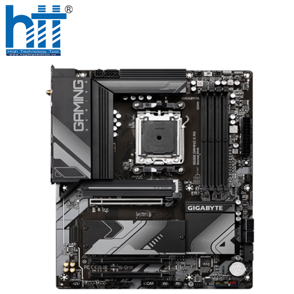 Sở hữu 4 khe cắm DDR5 DIMM, hỗ trợ dung lượng bộ nhớ tối đa lên đến 128GB.