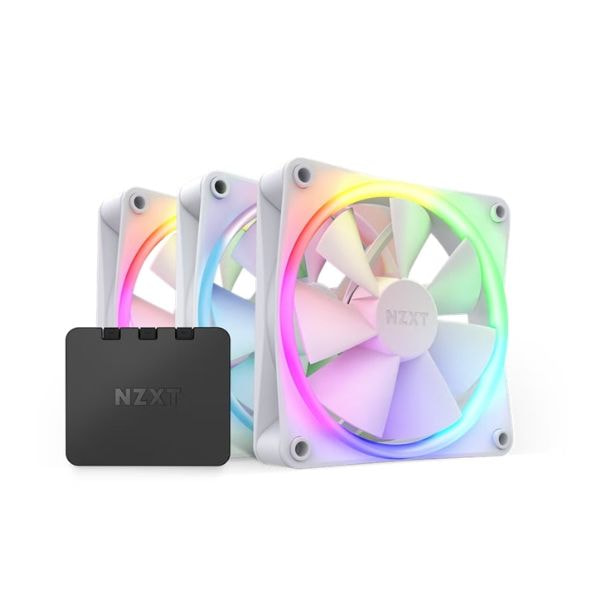 NZXT F120RGB trắng – build PC cực đẹp