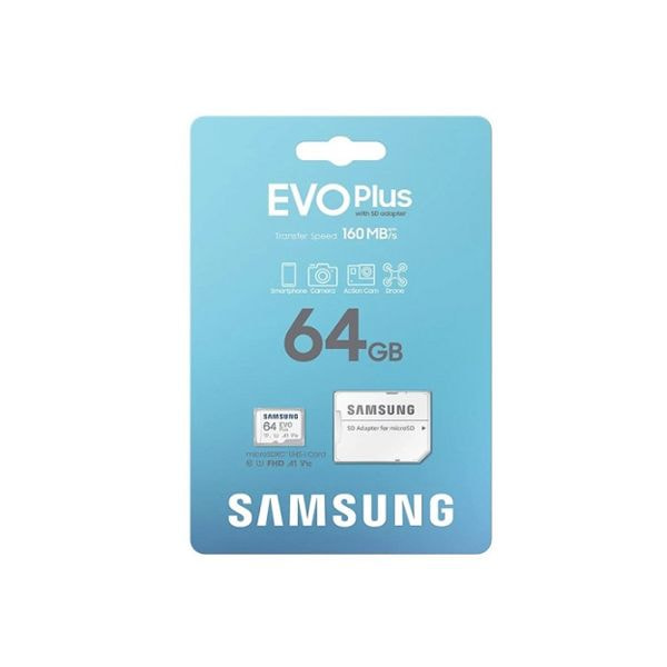 Samsung Evo Plus 64GB – tốc độ 160MB/s