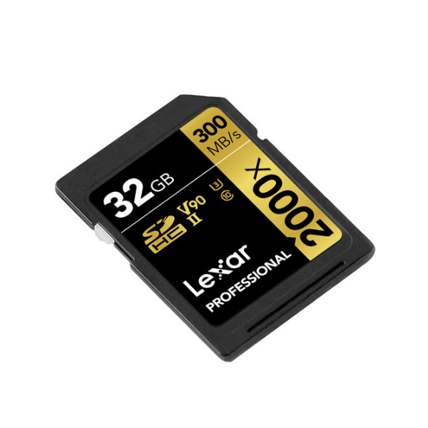 Thẻ nhớ Lexar UHS-II 32GB – quay 8K mượt mà