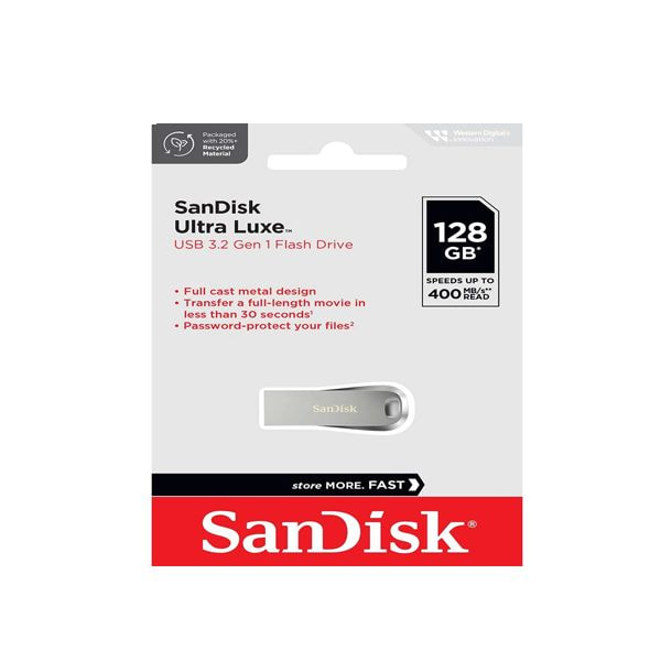 USB SanDisk CZ74 128GB – vỏ nhôm cao cấp