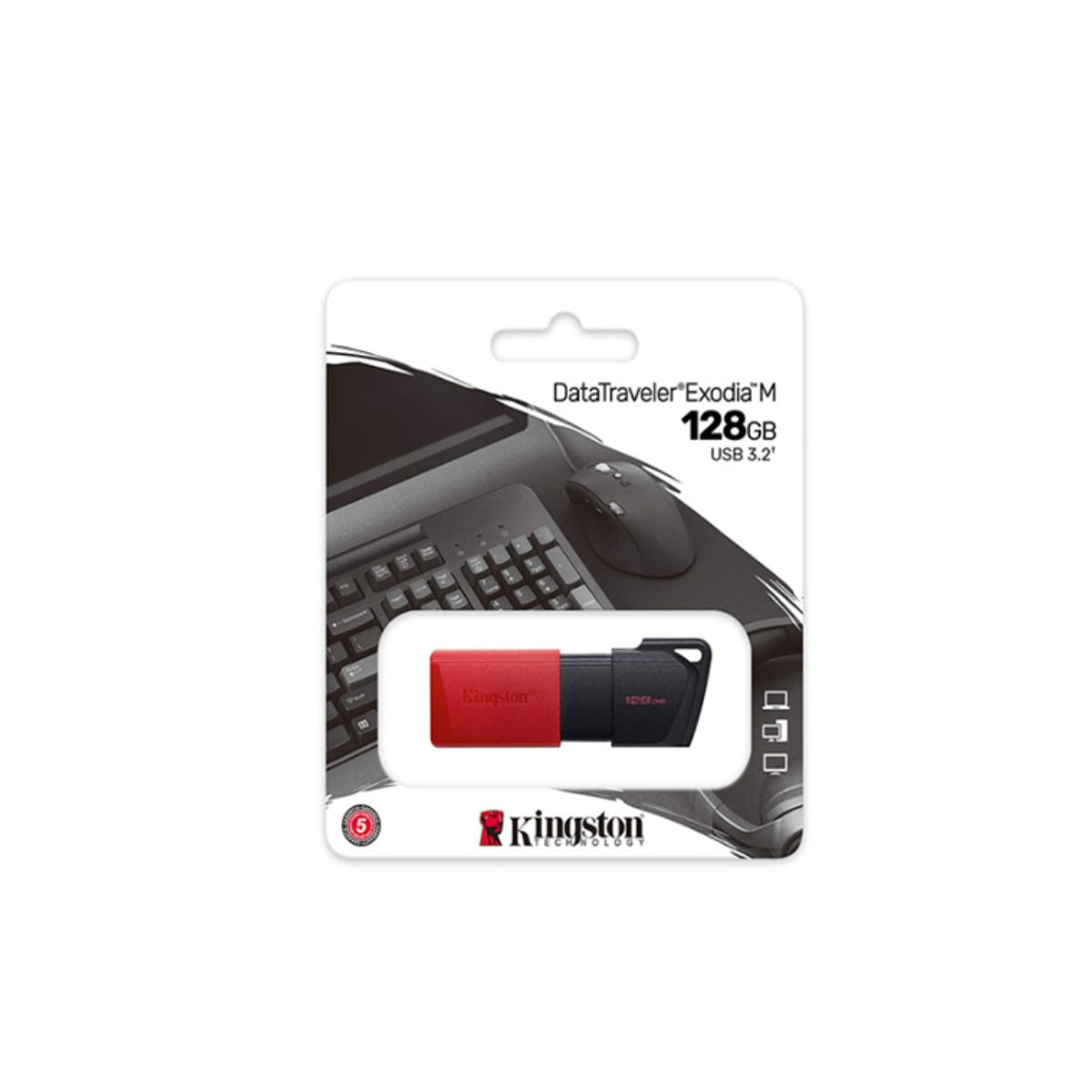 USB Kingston DTXM 128GB USB 3.2 – Dung lượng lớn, tốc độ đọc lên đến 100MB/s, đáp ứng tốt nhu cầu lưu trữ dữ liệu mỗi ngày.