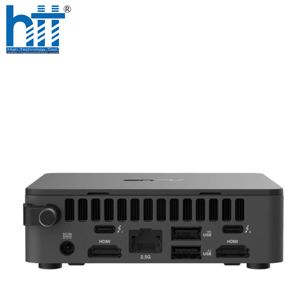 Mini PC với đầy đủ cổng kết nối: USB, LAN, HDMI...