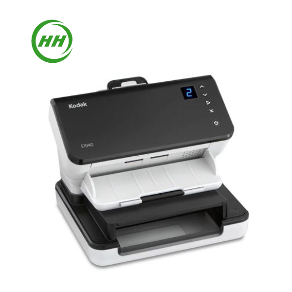 Máy scan Kodak E1040 với thiết kế nhỏ gọn, dễ dàng lắp đặt và di chuyển trong không gian văn phòng