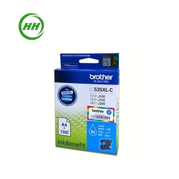 Hà Hưng - Mực in Brother LC-535XL-C màu xanh