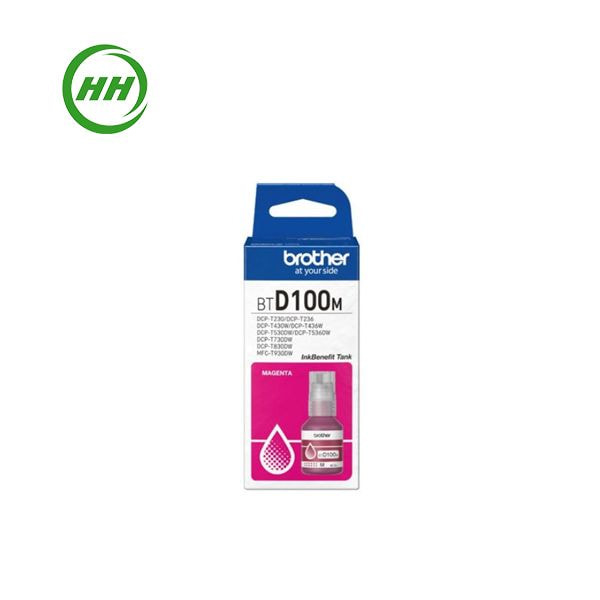 Hà Hưng - Mực in phun màu Brother BTD100M Magenta