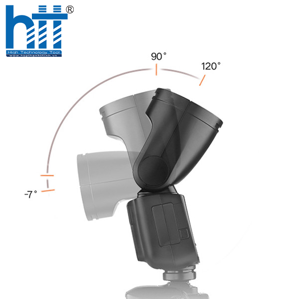 Xoay nghiêng đa góc cho kỹ thuật bounce flash.