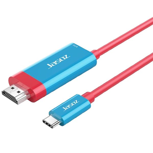 H117 Cáp Type-C sang HDMI 4K/60Hz Có cổng sạc For Gaming 