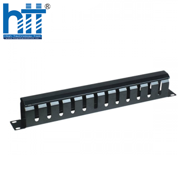 Thanh quản lý cáp ngang 1U – gọn gàng từng sợi cáp