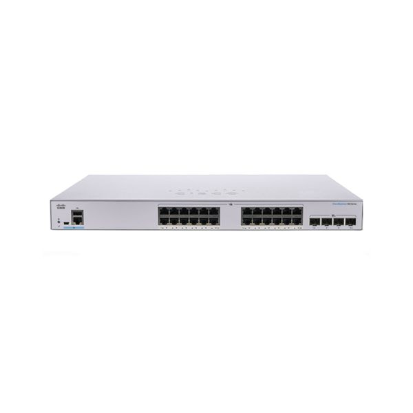 Cisco CBS350-24P-4G-EU – Switch PoE+ 24 cổng hiệu suất cao