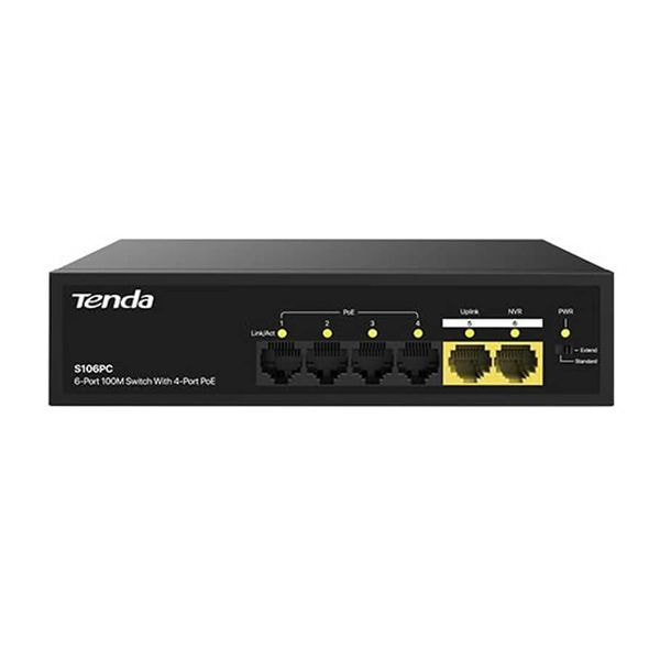 Switch Tenda 4 port 100M S106PC