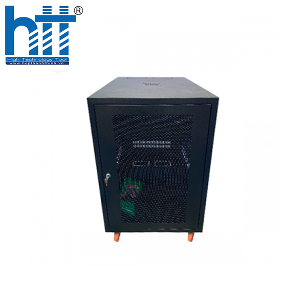 Tủ HTT RACK 19" 15U-D600 – chuẩn 19" cho thiết bị mạng.