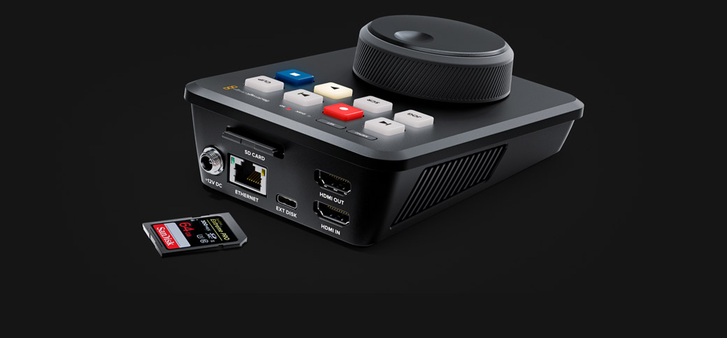Ghi & phát video dễ dàng với HyperDeck Shuttle HD