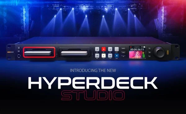 HyperDeck Studio HD Pro – Chuẩn broadcast 4K