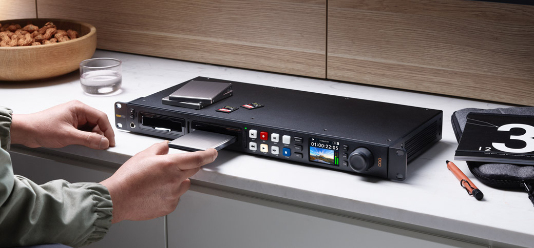 Giải pháp ghi hình 4K với HyperDeck Studio HD Pro