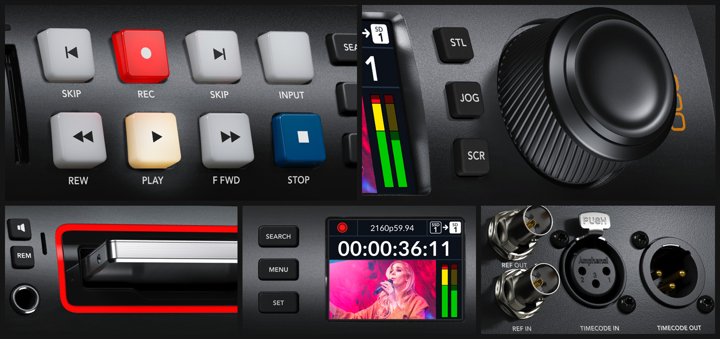 Làm chủ studio với HyperDeck Studio HD Pro