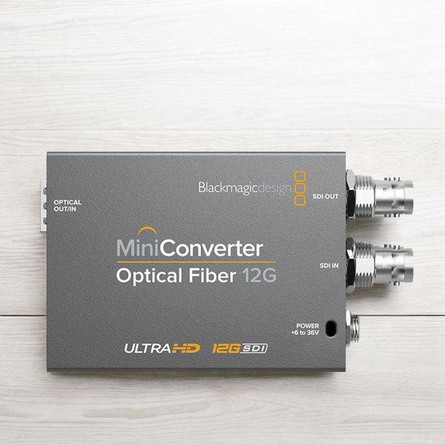 Mini Converter Optical Fiber 12G – Truyền 4K không suy hao