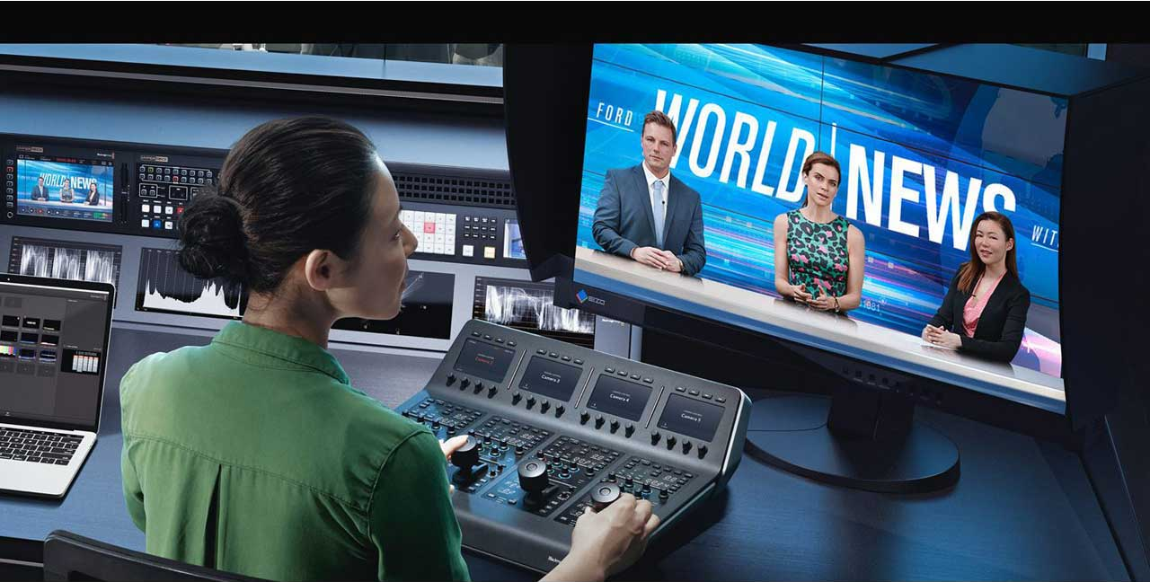 Blackmagic Design ATEM Camera Control Panel - up to 4 URSA Broadcast/URSA Mini/Blackmagic Studio or Micro Studio Cameras