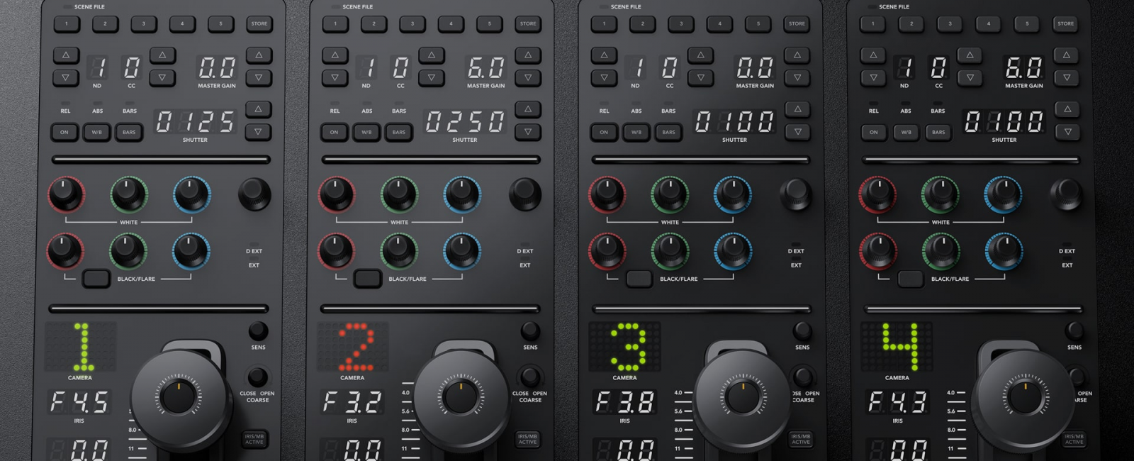 ATEM Camera Control Panel