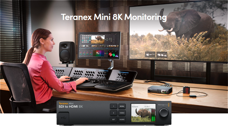 Teranex Mini SDI sang HDMI 8K HDR