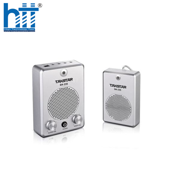 Takstar DA-235 giúp giao tiếp hai chiều qua kính hoặc vách ngăn hiệu quả, an toàn.