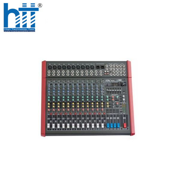 EQ 4 băng tần trên từng kênh giúp tinh chỉnh âm thanh chi tiết, cân bằng và sống động