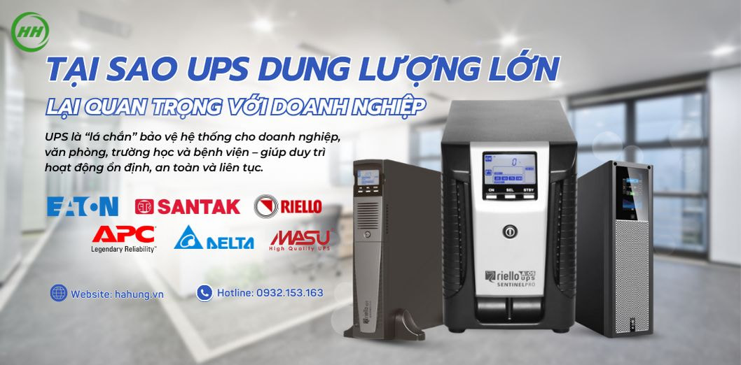 Hà Hưng - Hướng dẫn nhập hàng UPS dung lượng lớn cho đại lý & đối tác SI