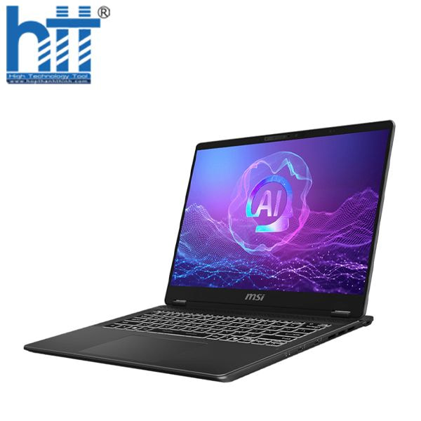 Laptop đang chạy phần mềm đồ họa như Photoshop hoặc Premiere Pro, minh họa sức mạnh AI.