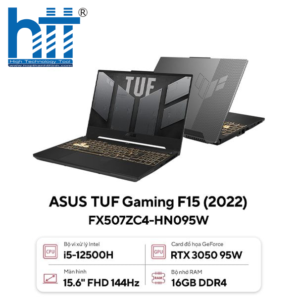 Laptop Asus TUF Gaming F15 FX507ZC4-HN095W – trải nghiệm gaming đỉnh cao, hiệu suất vượt trội.