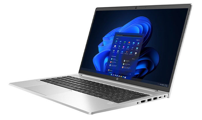 Màn hình 15.6 inch viền mỏng hiển thị nội dung sắc nét.