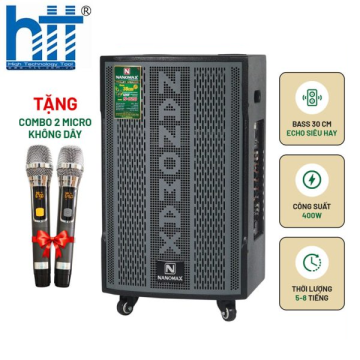 Hợp Thành Thịnh - Loa Kéo Nanomax S-820 Bass 30cm 400w