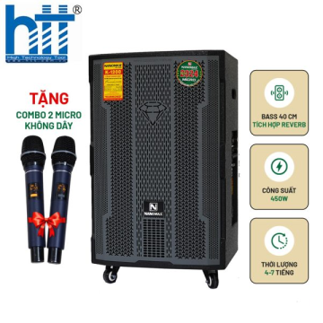 Hợp Thành Thịnh - Loa Kéo Nanomax K-1200 Bass 40cm 450w