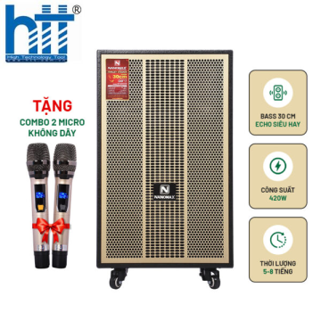 Hợp Thành Thịnh - Loa Kéo Nanomax S-900 Bass 30cm 420w