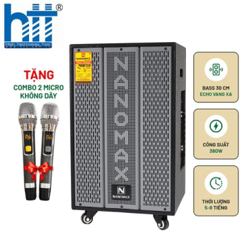 Hợp Thành Thịnh - Loa Kéo Nanomax K-360 Bass 30cm 380w