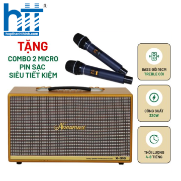 Hợp Thành Thịnh - Loa Karaoke Xách Tay Nanomax X-316 Bass