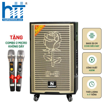 Hợp Thành Thịnh - Loa Kéo Nanomax KN 8-3 Bass 30cm 400w
