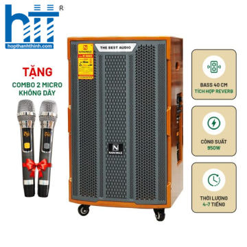 Hợp Thành Thịnh - Loa Kéo Nanomax K-980 Bass 40cm 950w