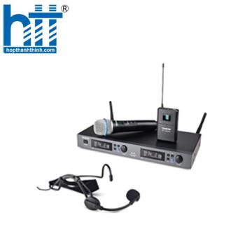 Hợp Thành Thịnh - Bộ micro không dây hai kênh chất lượng cao M2-R phiên bản kết hợp micro cầm tay và micro cài đầu
