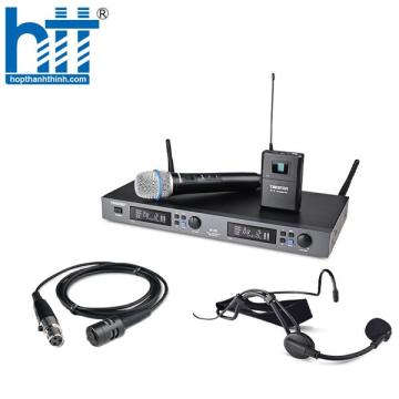 Hợp Thành Thịnh - Bộ micro không dây hai kênh chất lượng cao M2-R phiên bản hai micro cài áo