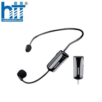 Hợp Thành Thịnh - Bộ micro cài đầu không dây UHF kênh đơn HM-200W