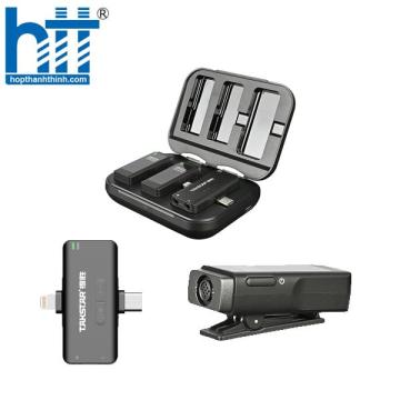 Hợp Thành Thịnh - Micro không dây ghi âm, lọc tạp âm, livestream kênh kép V4 Dual Channel
