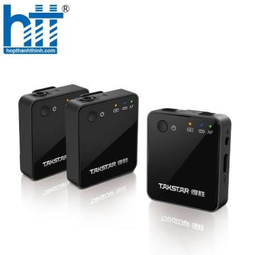 Hợp Thành Thịnh - Micro thu âm livestream lavalier không dây Takstar V1 kênh kép